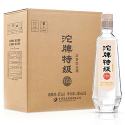 沱牌 特级酒45度480ml*6瓶装浓香型纯粮食光瓶白酒行情价多少