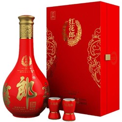 LANGJIU 郎酒 郎牌 郎酒红花郎十五礼盒53度500ml*1瓶礼盒酱香白酒批发价多少钱？