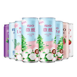 RIO 锐澳 山茶花微醺3度预调鸡尾酒 330ml*8市场价多少钱？