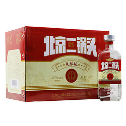 YONGFENG 永丰牌 北京二锅头 纯粮酿 红标 42%vol 清香型白酒 500ml*12瓶 整箱装市场价多少钱？