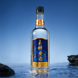 YUCHAN 玉蝉老酒 泸州玉蝉优曲52度500ml 1瓶装浓香型白酒固态发酵高粱酒行情价多少