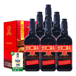 YONGFENG 永丰牌 北京二锅头出口型白酒小方瓶42度黑马500ml*6瓶清香型箱装市场价多少钱？