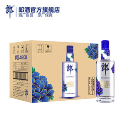 LANGJIU 郎酒 顺品郎蓝顺480浓酱兼香型白酒45度480ml*12瓶整箱 都市光瓶酒最终到手价多少钱？