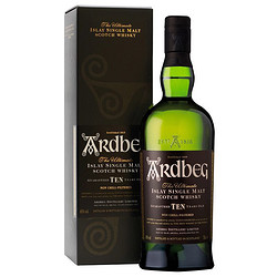 Ardbeg 雅柏 10年 单一麦芽 苏格兰威士忌 46%vol 700ml 礼盒装价格多少钱？