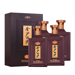 JINSHA 金沙 官方授权金沙回沙酒 纪年酒1951 53度 500ml*4整箱装批发价多少钱？