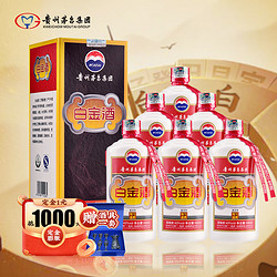 MOUTAI 茅台 2011年 茅台集团 白金酒 万事如意 酱香型白酒整箱 43度 500ml*6瓶拼团价多少钱？