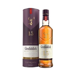 Glenfiddich 格兰菲迪 15年 单一麦芽 苏格兰威士忌 40%vol 700ml行情价多少