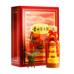 MOUTAI 茅台 十五年 53度 酱香型白酒 500ml 礼盒装电商卖多少钱？