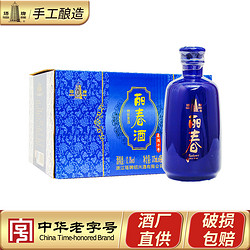 塔牌 绍兴产黄酒十年兰瓷丽春375ml*6瓶箱装手工冬酿善酿半甜老酒电商卖多少钱？