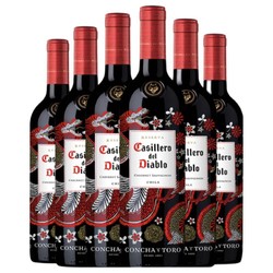 Casillero del Diablo 红魔鬼 尊龙 赤霞珠干型红葡萄酒 750ml*6瓶价格多少钱？