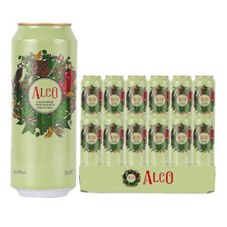 ALCO 阿尔寇 黄啤500ml*12听最终到手价多少钱？