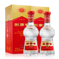 剑南春 水晶剑浓香型白酒52度500mL*2瓶批发价多少钱？