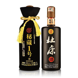 BAISHUIDUKANG 白水杜康 杜康 秘藏1号  纯酿 52%vol 浓香型白酒 1000mL*1瓶电商卖多少钱？