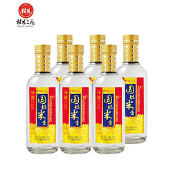 GUILIN SANHUA 桂林三花 国标米香 35%vol 米香型白酒 450ml*6瓶 整箱装拼团价多少钱？