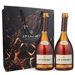 J.P.CHENET 香奈 XO白兰地  40%  700ml*2瓶礼盒装行情价多少