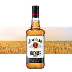 JIM BEAM 金宾 750ml美国威士忌酒白占边拼团价多少钱？