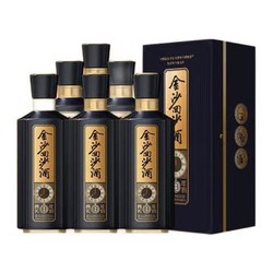 JINSHA 金沙 回沙酒 真实年份8 53%vol 酱香型白酒 500ml*6瓶 整箱装电商补贴价多少钱？