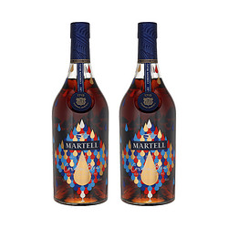 MARTELL 马爹利 蓝带干邑2023年限量款 700ml 2瓶装电商补贴价多少钱？