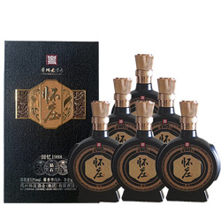 怀庄 酒回忆1988钻石纯粮固态酿造53度酱香型白酒 500ml*6瓶整箱电商卖多少钱？