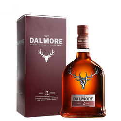 THE DALMORE 大摩 12年 苏格兰 单一麦芽 威士忌 700ml 礼盒装电商卖多少钱？