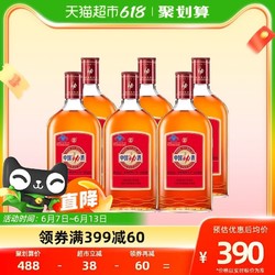 劲酒 劲牌保健酒35度中国劲酒680ml*6瓶整箱装养生酒中秋送礼实惠装电商卖多少钱？