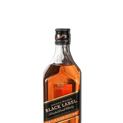 JOHNNIE WALKER 尊尼获加 黑牌 威士忌 三桶限量版 40%vol 1L电商卖多少钱？