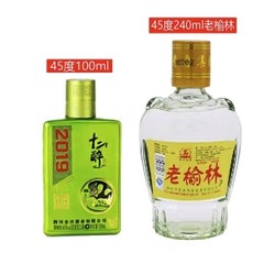 Quanxing Daqu 全兴大曲 【摆柜 口粮组合】全兴大曲 生肖纪念 45度 浓香型白酒 100ml 老榆林 240ml市场价多少钱？