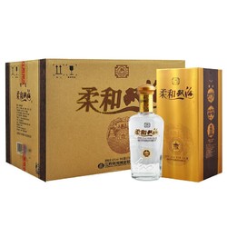 双沟 柔和双沟金装 42度 450ml*6瓶 整箱装 浓香型白酒行情价多少