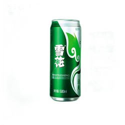 SNOWBEER 雪花 清爽 淡爽拉格 8.0ºP 2.5%vol 经典黄啤酒 500ml*24听 整箱装市场价多少钱？