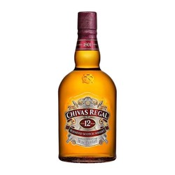 CHIVAS 芝华士 12年 调和 苏格兰威士忌 40%vol 1000ml 单瓶装市场价多少钱？