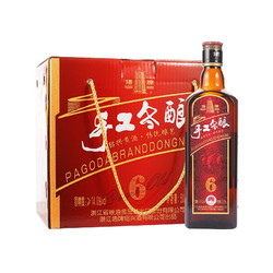 塔牌 绍兴黄酒 六年手工冬酿花雕酒 半干型加饭酒 500ml*6瓶整箱装包邮价多少钱？