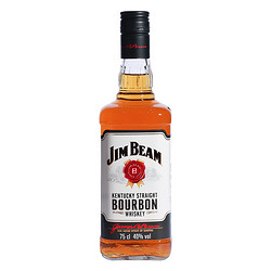 Beam Suntory 美国进口金宾 波本威士忌洋酒Jim Beam白占边波旁嗨棒可乐桶750ml电商补贴价多少钱？