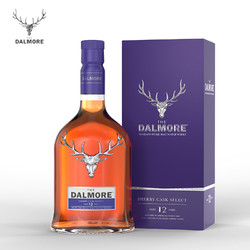 THE DALMORE 大摩 DALMORE/大摩12年精选雪莉桶苏格兰单一麦芽威士忌最终到手价多少钱？