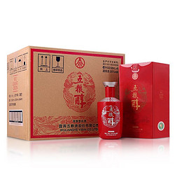 WULIANGYE 五粮液 五粮醇红装 50度浓香型白酒500ml*6瓶整箱装 纯粮正宗固态电商卖多少钱？