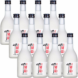 千贺寿 上选清酒 350ml*12瓶装 合资日本清酒发酵酒冷酒纯米酒  优惠套装拼团价多少钱？