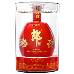 LANGJIU 郎酒 红钻 53%vol 酱香型白酒 500ml价格多少钱？