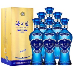 YANGHE 洋河 白酒蓝色经典海之蓝42度520ml*6瓶正品浓香型酒水自饮送礼酒电商补贴价多少钱？