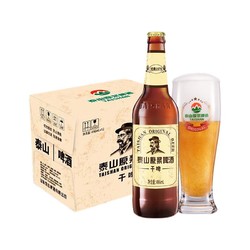 TAISHAN 泰山啤酒 干啤 10ºP 3.8%vol 黄啤酒 496mL*12瓶 整箱装价格多少钱？