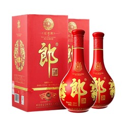 LANGJIU 郎酒 红花郎10 酱香型白酒 53度 500ml*2瓶 双瓶装市场价多少钱？