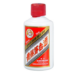 MOUTAI 茅台 酒飞天53度酱香型白酒50ml光瓶装小酒50ml价格多少钱？