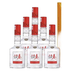 WULIANGYE 五粮液 股份出品一代五粮春45度250mL*6浓香型整箱白酒酒水电商卖多少钱？