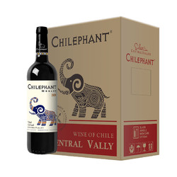 CHILEPHANT 智象 美露干红葡萄酒 750ml*6瓶价格多少钱？