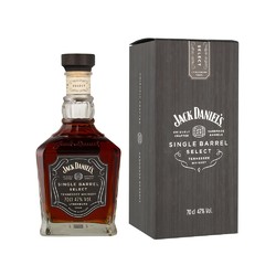 JACK DANIEL‘S 杰克丹尼 单桶精选 田纳西州威士忌 700ml 礼盒装最终到手价多少钱？