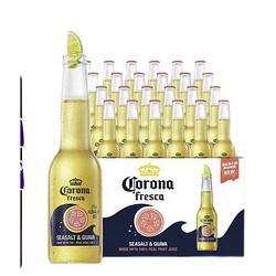 Corona 科罗娜 海盐番石榴口味 啤酒 275ml*24瓶 整箱装最终到手价多少钱？