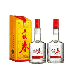 WULIANGYE 五粮液 五粮股份 五粮春 浓香型 白酒 年货送礼宴请白酒 45度500ml*2瓶市场价多少钱？