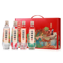 沱牌 特级酒开颜四季50度480ml*4瓶礼盒装浓香型白酒电商卖多少钱？