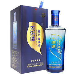 Tian youde 天佑德 青稞酒 五星生态 52%vol 清香型白酒 500ml 单瓶装行情价多少