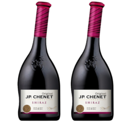 J.P.CHENET 香奈 西拉设拉子 干红葡萄酒 700ml 双支装价格多少钱？