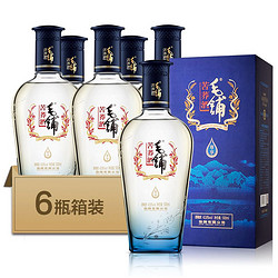 MAO PU 毛铺 苦荞酒 尊享 42.8%vol 荞香型白酒 500ml*6瓶 整箱装包邮价多少钱？