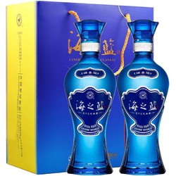 YANGHE 洋河 海之蓝 42度 浓香型白酒 480ml*2瓶包邮价多少钱？